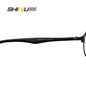 SHINU brand glasses frame women round optical eyeglasses frame female ladies eye glasses frames eyewear spectacles