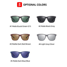 Load image into Gallery viewer, SHONEMES Retro Men Polarized Sunglasses Stylish Men's TR90 Frame Outdoor Eyewear Vintage Male Fishing Driving Sun Glasses