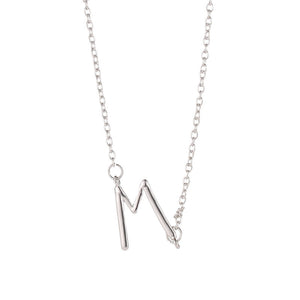 Fashion Tiny Alphabet Pendant Initial Necklace Charm Letter Necklace For Women Accessories Girlfriend Jewelry Gift