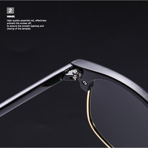 SHY BIRD 3016 Cat Eye Sunglasses Women Brand Designer Men Sun Glasses Polarized Driving  Round Eyewear UV400