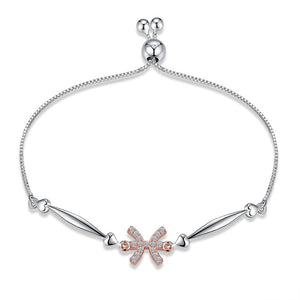 925 Sterling Silver 12 Constellation Sterling Silver Bracelet Pisces Fashion Bracelets for Female Bracelets
