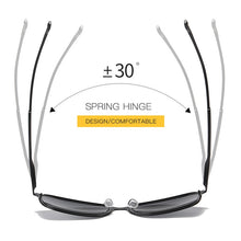 Carica l'immagine nel visualizzatore di Gallery, SIMPRECT 2022  Square Polarized Sunglasses Men UV400 High Quality Elasticity Metal Sun Glasses Anti-glare Driving Eyewear