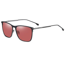 Carica l'immagine nel visualizzatore di Gallery, SIMPRECT 2022  Square Polarized Sunglasses Men UV400 High Quality Elasticity Metal Sun Glasses Anti-glare Driving Eyewear