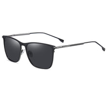 Carica l'immagine nel visualizzatore di Gallery, SIMPRECT 2022  Square Polarized Sunglasses Men UV400 High Quality Elasticity Metal Sun Glasses Anti-glare Driving Eyewear