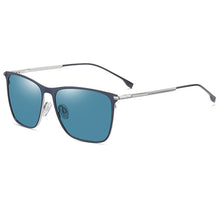 Carica l'immagine nel visualizzatore di Gallery, SIMPRECT 2022  Square Polarized Sunglasses Men UV400 High Quality Elasticity Metal Sun Glasses Anti-glare Driving Eyewear