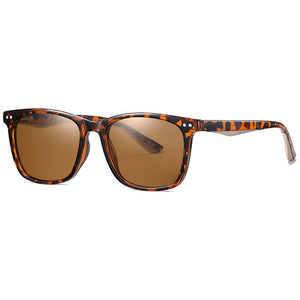 SIMPRECT 2023 Polarized Sunglasses Women UV400  TR90 Retro Square Sun Glasses Men Anti-glare Driving Eyewear