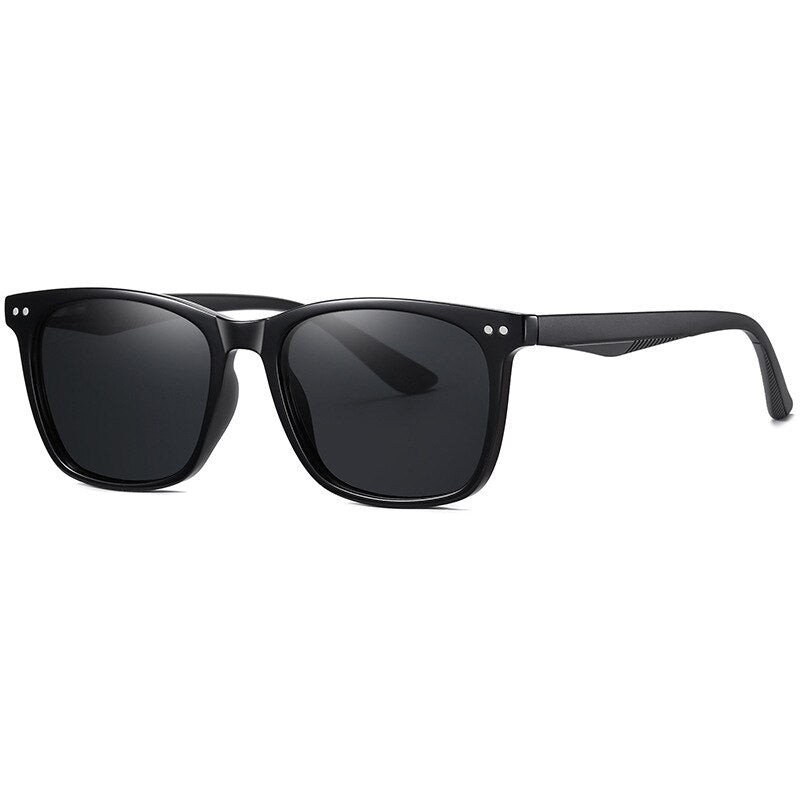 SIMPRECT 2023 Polarized Sunglasses Women UV400  TR90 Retro Square Sun Glasses Men Anti-glare Driving Eyewear