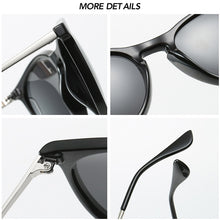 Load image into Gallery viewer, SIMPRECT 2023 Vintage Round Polarized Sunglasses Men Mirror Retro UV400 Anti-Glare Driver's Sun Glasses Shades For Women Oculos