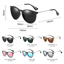 Load image into Gallery viewer, SIMPRECT 2023 Vintage Round Polarized Sunglasses Men Mirror Retro UV400 Anti-Glare Driver's Sun Glasses Shades For Women Oculos