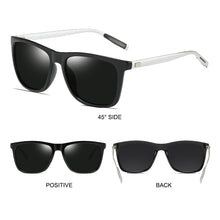 Load image into Gallery viewer, SIMPRECT Polarized Sunglasses Men 2022 UV400 Driver's Mirror Square Sunglasses Retro Vintage Anti-Glare Sun Glasses For Men