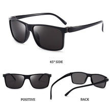 Load image into Gallery viewer, SIMPRECT Polarized Sunglasses Men 2022 Vintage Square Sunglasses Retro Mirror Anti-Glare Driver's Sun Glasses For Men Oculos