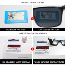 Load image into Gallery viewer, SIMPRECT Polarized Sunglasses Men 2022 Vintage Square Sunglasses Retro Mirror Anti-Glare Driver's Sun Glasses For Men Oculos