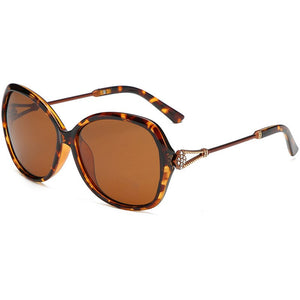 SIMPRECT Polarized Sunglasses Women 2023 Oversized Square Sunglasses Retro Rhinestone Sun Glasses Vintage Black Shades For Women