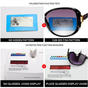 SIMPRECT Occhiali da sole polarizzati Donna 2023 Occhiali da sole quadrati oversize Retro Anti-glare Occhiali da sole per conducente Occhiali da sole per le donne 