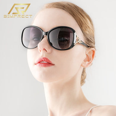 SIMPRECT Occhiali da sole polarizzati Donna 2023 Occhiali da sole quadrati oversize Retro Anti-glare Occhiali da sole per conducente Occhiali da sole per le donne 