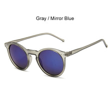 Load image into Gallery viewer, SIMPRECT Round Sunglasses Women 2023 UV400 Retro Sunglasses Vintage Mirror Sun Glasses Shades For Women  Zonnebril Dames