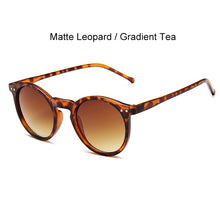 Load image into Gallery viewer, SIMPRECT Round Sunglasses Women 2023 UV400 Retro Sunglasses Vintage Mirror Sun Glasses Shades For Women  Zonnebril Dames
