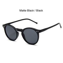 Load image into Gallery viewer, SIMPRECT Round Sunglasses Women 2023 UV400 Retro Sunglasses Vintage Mirror Sun Glasses Shades For Women  Zonnebril Dames