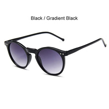 Load image into Gallery viewer, SIMPRECT Round Sunglasses Women 2023 UV400 Retro Sunglasses Vintage Mirror Sun Glasses Shades For Women  Zonnebril Dames