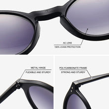 Load image into Gallery viewer, SIMPRECT Round Sunglasses Women 2023 UV400 Retro Sunglasses Vintage Mirror Sun Glasses Shades For Women  Zonnebril Dames