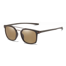 Load image into Gallery viewer, SIMPRECT TR90 Polarized Sunglasses Men 2022 Driver's Square Sunglasses Retro Vintage Sun Glasses For Men UV400 Anti-Glare Oculos