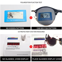 Load image into Gallery viewer, SIMPRECT TR90 Vintage Polarized Sunglasses Women 2023 Retro Round Sunglasses Men UV400 Driver's Anti-glare Sun Glasses For Men
