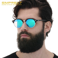 Load image into Gallery viewer, SIMPRECT TR90 Vintage Polarized Sunglasses Women 2023 Retro Round Sunglasses Men UV400 Driver's Anti-glare Sun Glasses For Men