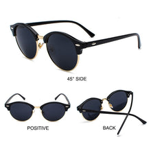 Load image into Gallery viewer, SIMPRECT TR90 Vintage Polarized Sunglasses Women 2023 Retro Round Sunglasses Men UV400 Driver's Anti-glare Sun Glasses For Men