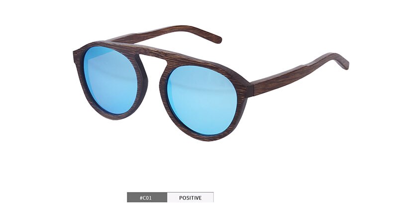 SKYDOVE Oval Black Bamboo Sunglasses Men Mens Sunglasses Polarized UV400 Polarized Sunglasses Women Wooden