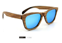 Load image into Gallery viewer, SKYDOVE Wrap Walnut Wood Frame Sunglasses 2023 Sunglasses Men Poarized Bamboo Sunglasses Women 2023