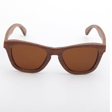 Load image into Gallery viewer, SKYDOVE Wrap Walnut Wood Frame Sunglasses 2023 Sunglasses Men Poarized Bamboo Sunglasses Women 2023