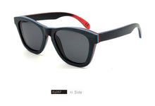 Load image into Gallery viewer, SKYDOVE Wrap Walnut Wood Frame Sunglasses 2023 Sunglasses Men Poarized Bamboo Sunglasses Women 2023