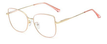 Load image into Gallery viewer, SMS Vintage Leopard Cat Eye Glasses Frame Women Clear Lens Optical Eyeglasses Frames Female Blue Light Blocking Glasses
