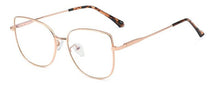 Load image into Gallery viewer, SMS Vintage Leopard Cat Eye Glasses Frame Women Clear Lens Optical Eyeglasses Frames Female Blue Light Blocking Glasses