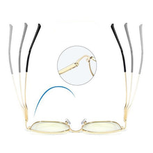 Load image into Gallery viewer, SMS Vintage Leopard Cat Eye Glasses Frame Women Clear Lens Optical Eyeglasses Frames Female Blue Light Blocking Glasses
