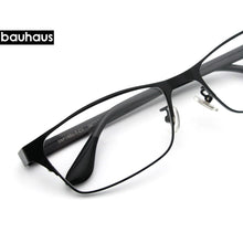 Load image into Gallery viewer, SNP1001-T Men ultam Prescription Glasses Square Myopia Full Frames Eyeglasses Male Business Style Optical Glasses