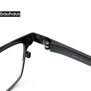 SNP1001-T Men ultam Prescription Glasses Square Myopia Full Frames Eyeglasses Male Business Style Optical Glasses