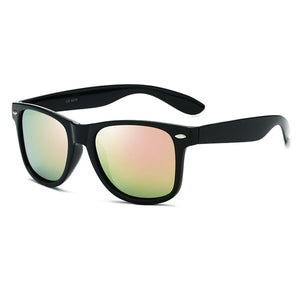 SO&EI Classic Square Polarized Sunglasses Men Retro Colorful Mirror Len Eyewear Goggle Women Nail Sun Glasses Shade UV400 Oculos