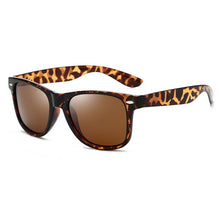 Load image into Gallery viewer, SO&amp;EI Classic Square Polarized Sunglasses Men Retro Colorful Mirror Len Eyewear Goggle Women Nail Sun Glasses Shade UV400 Oculos