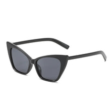 Load image into Gallery viewer, SO&amp;EI Cat Eye Women Sunglasses Retro Blue Light Gray Eyewear Men Trending Shades UV400 Triangle Sun Glasses