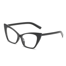 Load image into Gallery viewer, SO&amp;EI Cat Eye Women Sunglasses Retro Blue Light Gray Eyewear Men Trending Shades UV400 Triangle Sun Glasses
