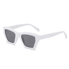 Load image into Gallery viewer, SO&amp;EI Cat Eye Women Sunglasses Retro Jelly Blue Eyewear Men Shades UV400 Polygon Square Green Pink Sun Glasses