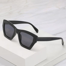 Load image into Gallery viewer, SO&amp;EI Cat Eye Women Sunglasses Retro Jelly Blue Eyewear Men Shades UV400 Polygon Square Green Pink Sun Glasses