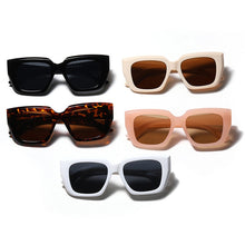 Carica l'immagine nel visualizzatore di Gallery, SO&amp;EI Cat Eye Women Sunglasses Vintage Jelly Pink Tea Eyewear Trending Men Square Sun Glasses Shades UV400