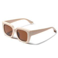 Carica l'immagine nel visualizzatore di Gallery, SO&amp;EI Cat Eye Women Sunglasses Vintage Jelly Pink Tea Eyewear Trending Men Square Sun Glasses Shades UV400