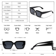 Carica l'immagine nel visualizzatore di Gallery, SO&amp;EI Cat Eye Women Sunglasses Vintage Jelly Pink Tea Eyewear Trending Men Square Sun Glasses Shades UV400
