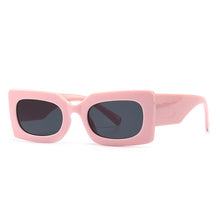 Load image into Gallery viewer, SO&amp;EI Jelly Color Sunglasses Women Brand Designer Gray Gradient Eyewear Shades UV400 Men Orange Sun Glasses