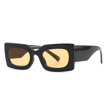 Load image into Gallery viewer, SO&amp;EI Jelly Color Sunglasses Women Brand Designer Gray Gradient Eyewear Shades UV400 Men Orange Sun Glasses