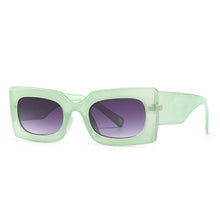 Load image into Gallery viewer, SO&amp;EI Jelly Color Sunglasses Women Brand Designer Gray Gradient Eyewear Shades UV400 Men Orange Sun Glasses