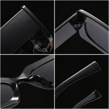 Load image into Gallery viewer, SO&amp;EI Jelly Color Sunglasses Women Brand Designer Gray Gradient Eyewear Shades UV400 Men Orange Sun Glasses